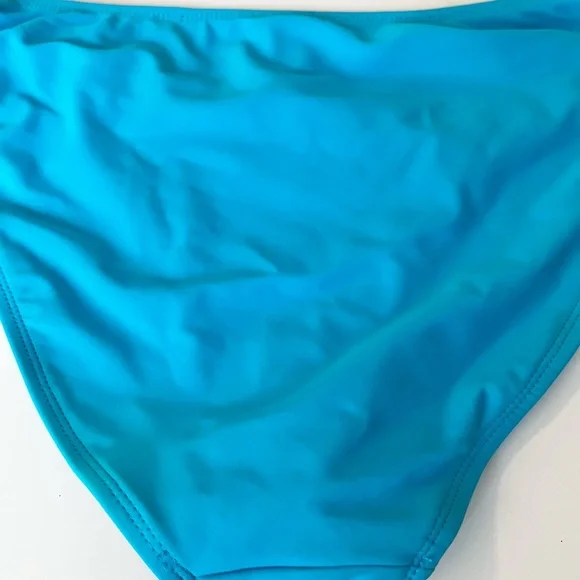 NEW 24 & Ocean Women’s Swimwear Blue Bikini Bottoms, Sz XL, NWT - Picture 3 of 3